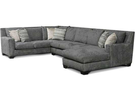 7K00N-Sect Luckenbach Sectional with Nails