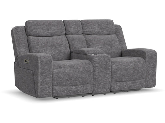 Ridge Power Reclining Loveseat with Console and Power Headrests