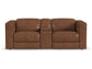 Austin Power Reclining Loveseat with Console and Power Headrests