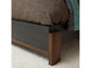 Waterfall King Upholstered Bed