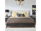 Waterfall King Upholstered Bed