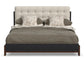 Waterfall Queen Upholstered Bed