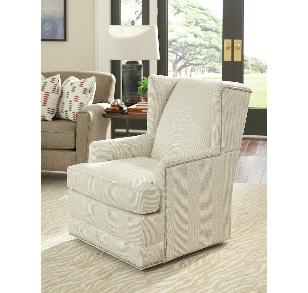 470-69N Reynolds Swivel Chair with Nails