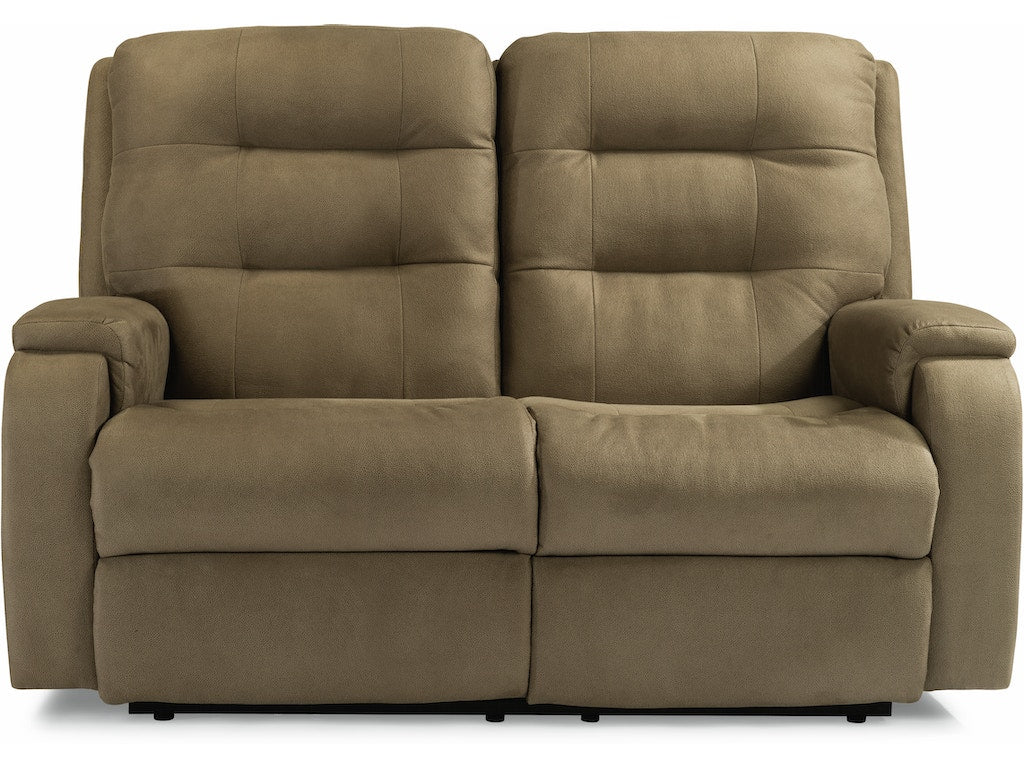 Arlo Power Reclining Loveseat with Power Headrests