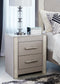 Surancha King Poster Bed with Mirrored Dresser, Chest and 2 Nightstands