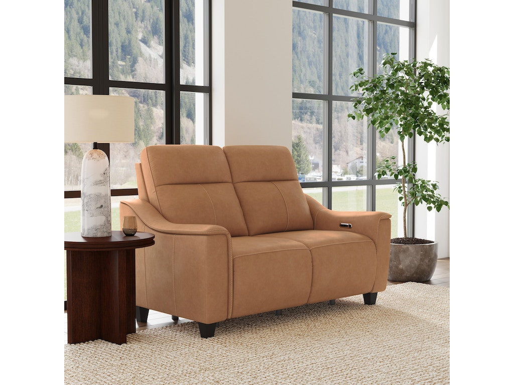 Walter Power Reclining Loveseat with Power Headrests