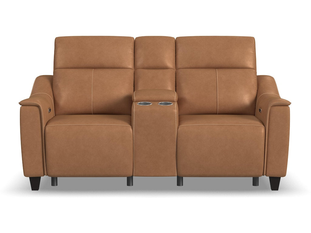 Walter Power Reclining Loveseat with Console and Power Headrests