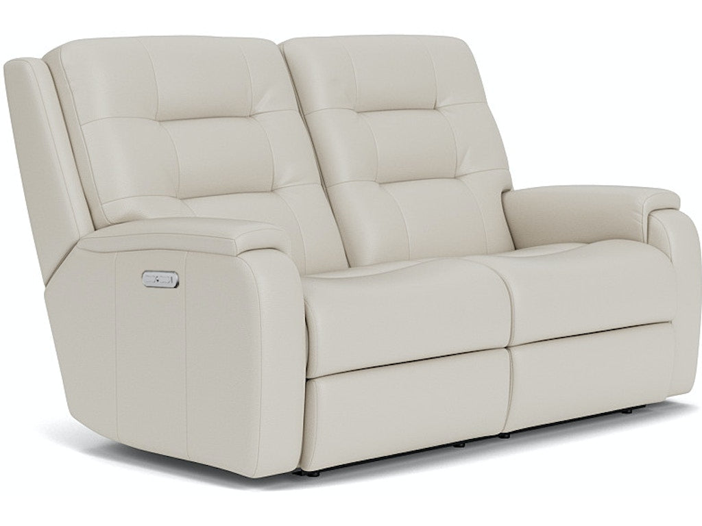 Arlo Power Reclining Loveseat with Power Headrests