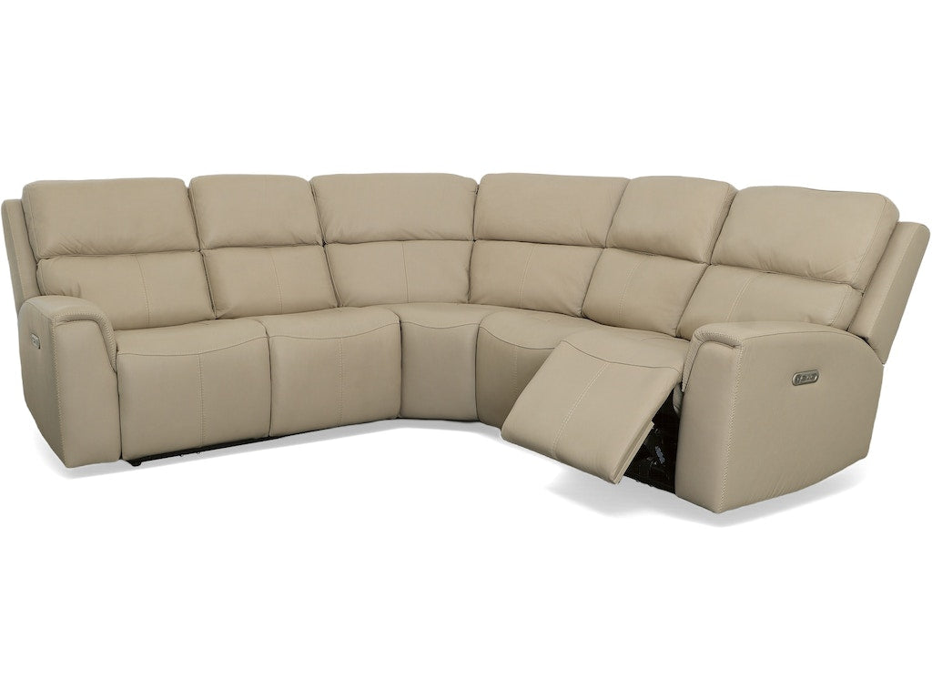 Jarvis Power Reclining Sectional with Power Headrest